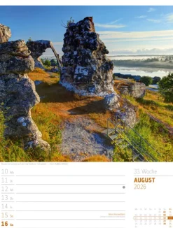 Skandinavien Wochenplaner Kalender 2026 | Der Zauber des hohen Nordens-Ackermann Kunstverlag Best