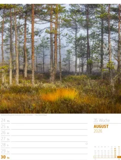 Skandinavien Wochenplaner Kalender 2026 | Der Zauber des hohen Nordens-Ackermann Kunstverlag Best