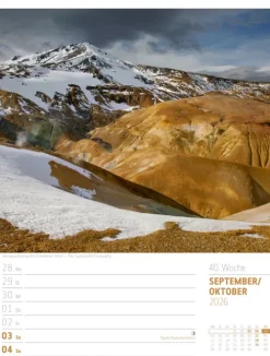 Skandinavien Wochenplaner Kalender 2026 | Der Zauber des hohen Nordens-Ackermann Kunstverlag Best