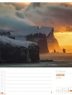 Skandinavien Wochenplaner Kalender 2026 | Der Zauber des hohen Nordens-Ackermann Kunstverlag Best