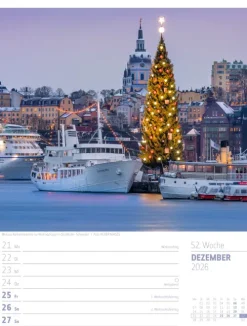 Skandinavien Wochenplaner Kalender 2026 | Der Zauber des hohen Nordens-Ackermann Kunstverlag Best