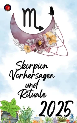 Skorpion Vorhersagen und Rituale 2025-Ediciones Rubí Hot