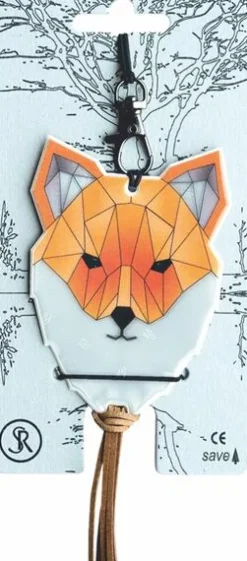 Bookchair Vertrieb Softreflector ORIGAMI (Fuchs) Reflektor für Taschen und Kleidung