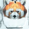 Bookchair Vertrieb Softreflector ORIGAMI (Red Panda) Reflektor für Taschen und Kleidung Hot