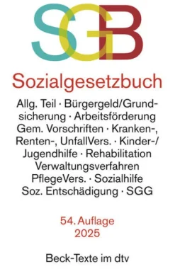 dtv Verlagsgesellschaft Sozialgesetzbuch mit Sozialgerichtsgesetz. SGB Outlet
