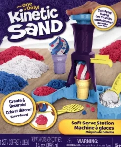 Spin Master - Kinetic Sand - Soft Serve Ice Cream Station (397g) Sale