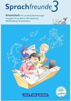Volk u. Wissen Vlg GmbH Sprachfreunde 3. Schuljahr. Arbeitsheft Schulausgangsschrift. Ausgabe Nord Outlet