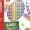 Buntstifte EASYcolors, 12er Set mit Spitzer, Rechtshänder-Stabilo Discount