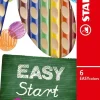 Buntstifte EASYcolors 6er Set Linkshänder-Stabilo Best