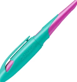 Füller EASYbirdy Feder A türkis/neonpink für Rechtshänder-Stabilo New