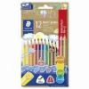 STAEDTLER Buntstifte Noris jumbo 128, 10+2 und 1 Spitzer Online