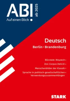 STARK Deutsch - Abi - Auf einen Blick! ab 2025 Berlin/Brandenburg-Stark Verlag GmbH Hot