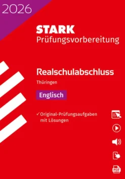 STARK Englisch - Realschulabschluss 2026 Thüringen - Prüfungsvorbereitung-Stark Verlag GmbH