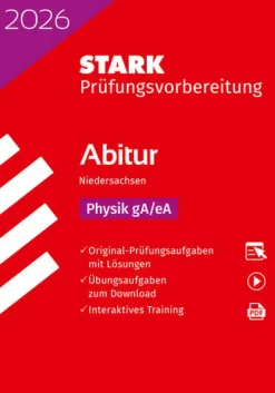 STARK Physik gA/eA - Abitur 2026 Niedersachsen - Prüfungsvorbereitung-Stark Verlag GmbH New
