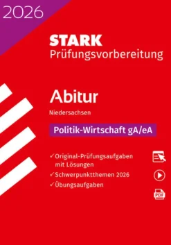 STARK Politik-Wirtschaft gA/eA - Abitur 2026 Niedersachsen - Prüfungsvorbereitung-Stark Verlag GmbH Online