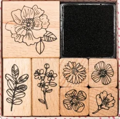 Stempelset, Hygge, Flowers-RICO-Design tap