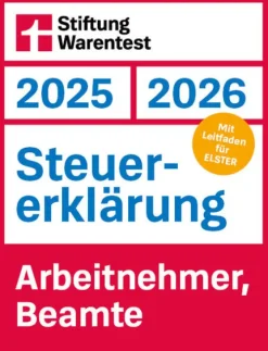 Stiftung Warentest Steuererklärung 2025/2026 - Arbeitnehmer, Beamte Online