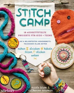 Stitch Camp - 18 ausgetüftelte Projekte für Kids + Teens-Stiebner Verlag Clearance