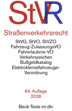 Straßenverkehrsrecht. StVR-dtv Verlagsgesellschaft Sale