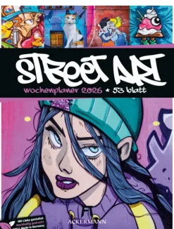 Street Art Wochenplaner Kalender 2026-Ackermann Kunstverlag Clearance
