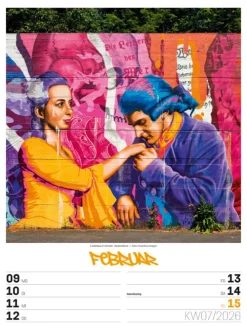 Street Art Wochenplaner Kalender 2026-Ackermann Kunstverlag Clearance
