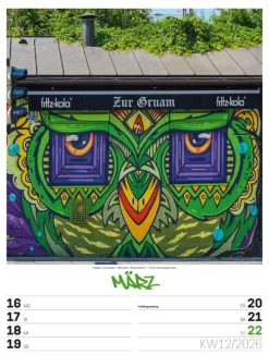 Street Art Wochenplaner Kalender 2026-Ackermann Kunstverlag Clearance
