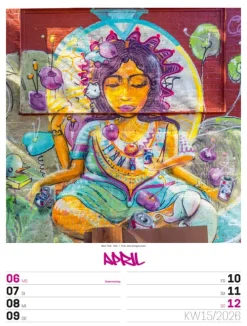 Street Art Wochenplaner Kalender 2026-Ackermann Kunstverlag Clearance
