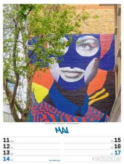 Street Art Wochenplaner Kalender 2026-Ackermann Kunstverlag Clearance