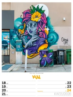Street Art Wochenplaner Kalender 2026-Ackermann Kunstverlag Clearance