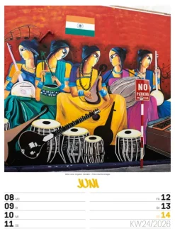 Street Art Wochenplaner Kalender 2026-Ackermann Kunstverlag Clearance