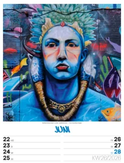 Street Art Wochenplaner Kalender 2026-Ackermann Kunstverlag Clearance