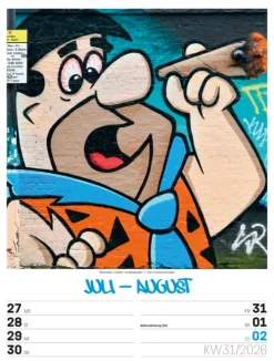 Street Art Wochenplaner Kalender 2026-Ackermann Kunstverlag Clearance