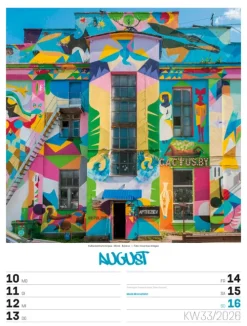 Street Art Wochenplaner Kalender 2026-Ackermann Kunstverlag Clearance
