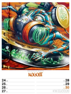 Street Art Wochenplaner Kalender 2026-Ackermann Kunstverlag Clearance