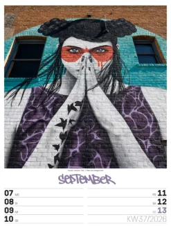 Street Art Wochenplaner Kalender 2026-Ackermann Kunstverlag Clearance