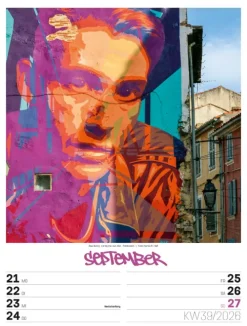 Street Art Wochenplaner Kalender 2026-Ackermann Kunstverlag Clearance