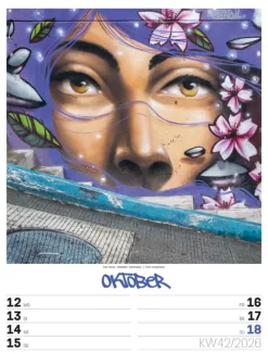 Street Art Wochenplaner Kalender 2026-Ackermann Kunstverlag Clearance