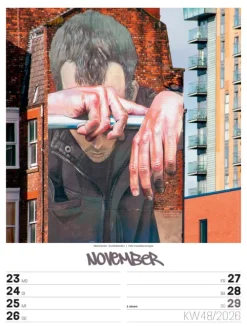 Street Art Wochenplaner Kalender 2026-Ackermann Kunstverlag Clearance