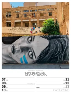 Street Art Wochenplaner Kalender 2026-Ackermann Kunstverlag Clearance