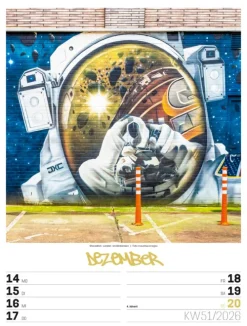 Street Art Wochenplaner Kalender 2026-Ackermann Kunstverlag Clearance