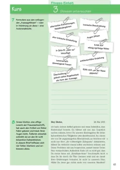 Klett Lerntraining Texte analysieren und verfassen - Klasse 8-10 - Deutsch Sale