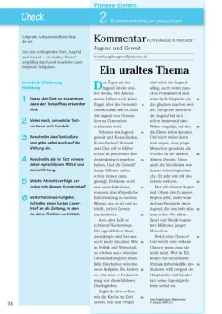 Klett Lerntraining Texte analysieren und verfassen - Klasse 8-10 - Deutsch Sale