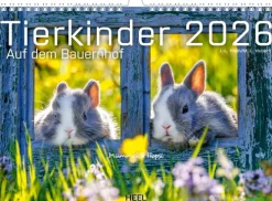 Tierkinder auf dem Bauernhof Kalender 2026-Heel Verlag GmbH Outlet