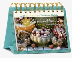 Korsch Verlag GmbH Tisch-Adventskalender "24 Weihnachtswünsche" Outlet