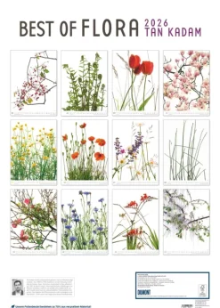 DuMont Kalenderverlag Titel DUMONT Best of Flora 2026 - Blumen-Kalender 50 x 70 cm, Foto-Poster im Großformat von Tan Kadam für Kunst- & Pflanzenliebhaber Hot