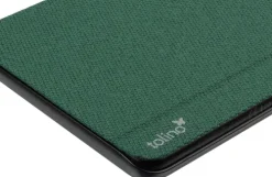 tolino vision Slimfit Premium Cover green weave round edge-Telco accessories Gecko Discount