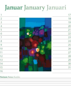 Neumann Verlage GmbH & Co Ton Schulten Flowers Birthday Calendar