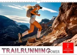 Calvendo Trailrunning Power (Wandkalender 2025 DIN A4 quer), Monatskalender