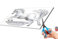 Traumfänger basteln aus Papier Bastelbogen fliegende Tiere, Elfe, Fee-Atelier Color Discount