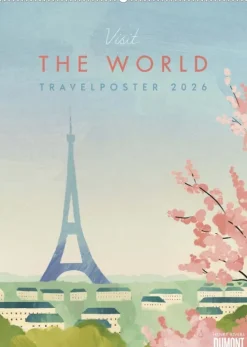Travelposter 2026 - Reiseplakate-Kalender von DUMONT- Wand-Kalender - Poster-Format 50 x 70 cm-Neumann Verlage GmbH & Co Discount
